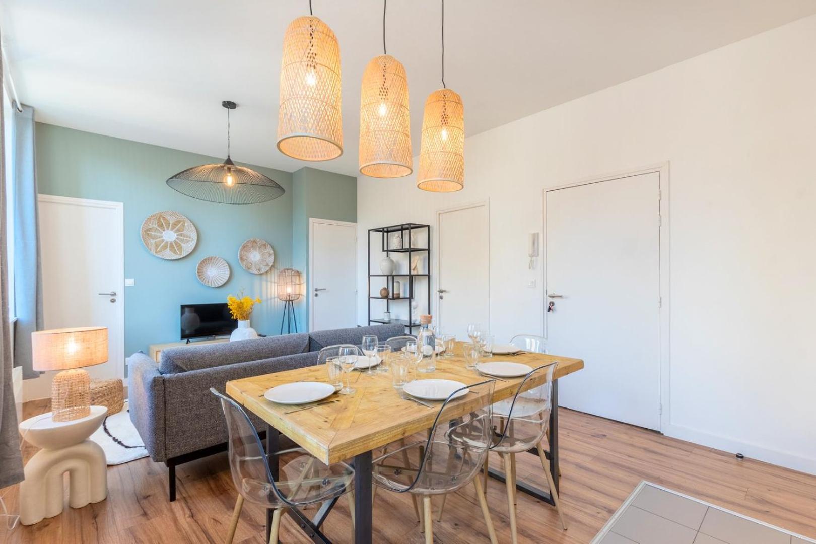 Modern, Quiet 3-Bedroom Apartment With Parking Marcq-en-Baroeul Exterior photo