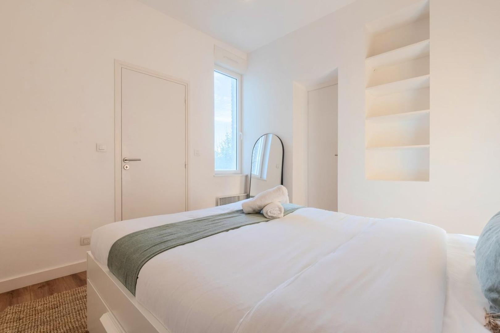 Modern, Quiet 3-Bedroom Apartment With Parking Marcq-en-Baroeul Exterior photo