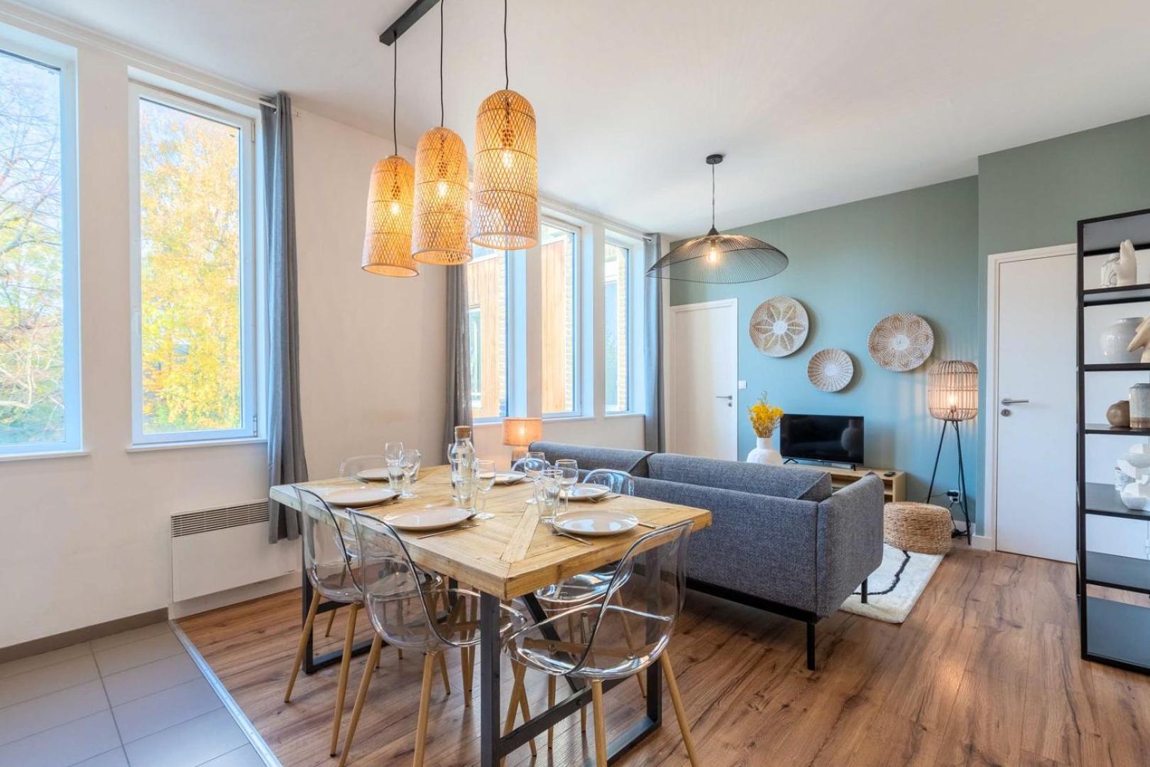 Modern, Quiet 3-Bedroom Apartment With Parking Marcq-en-Baroeul Exterior photo